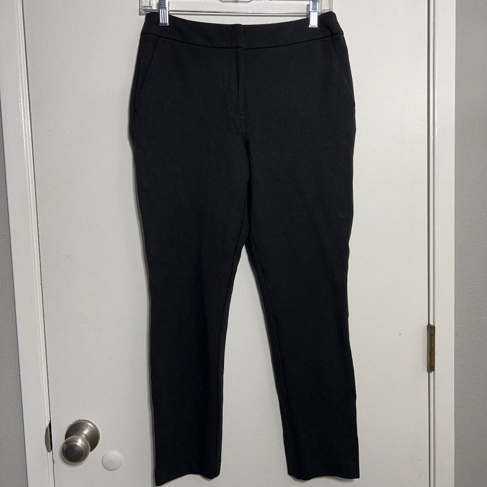 Boden Black Cropped Trouser Pants Women's Size 6R